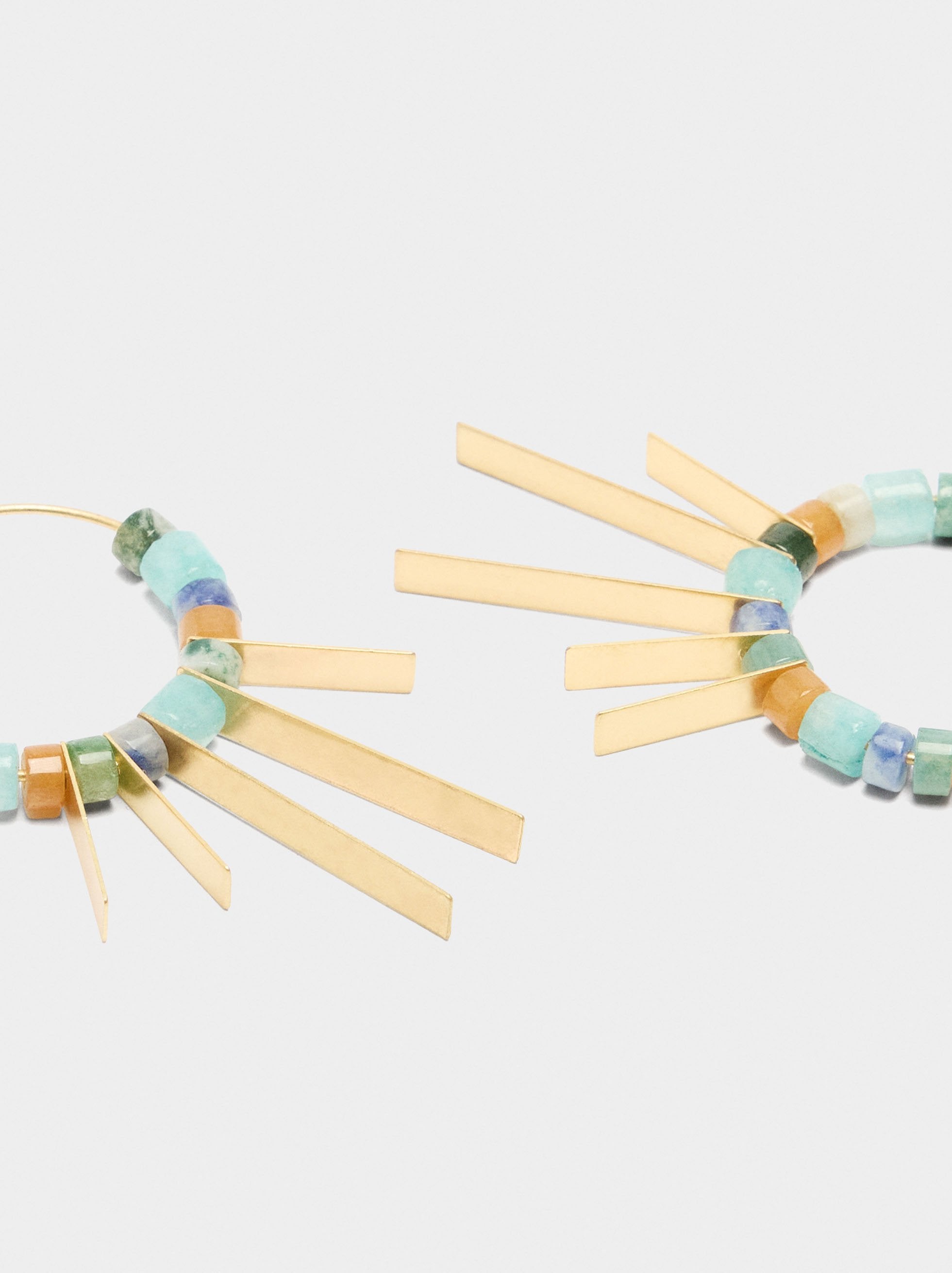 Aros Con Piedras Y Barras