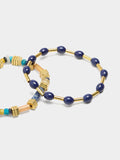 Set De Pulseras Elásticas Con Piedras