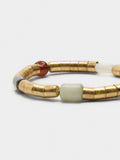Set De Pulseras Elásticas Con Piedras
