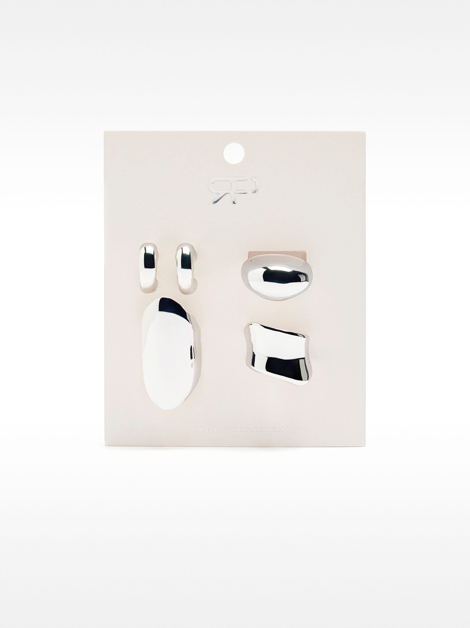 Set De Pendientes Y Anillos