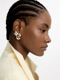 Set De Pendientes Bicolor