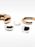 Set De Pendientes Bicolor