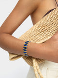 Pulsera Con Cuentas Efecto Piedra