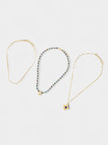Set De Tres Collares Con Piedras