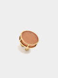 Anillo Redondo Con Resina