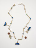 Collar Rígido Con Piedras Multicolor