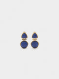 Pendientes Geométricos Con Piedras