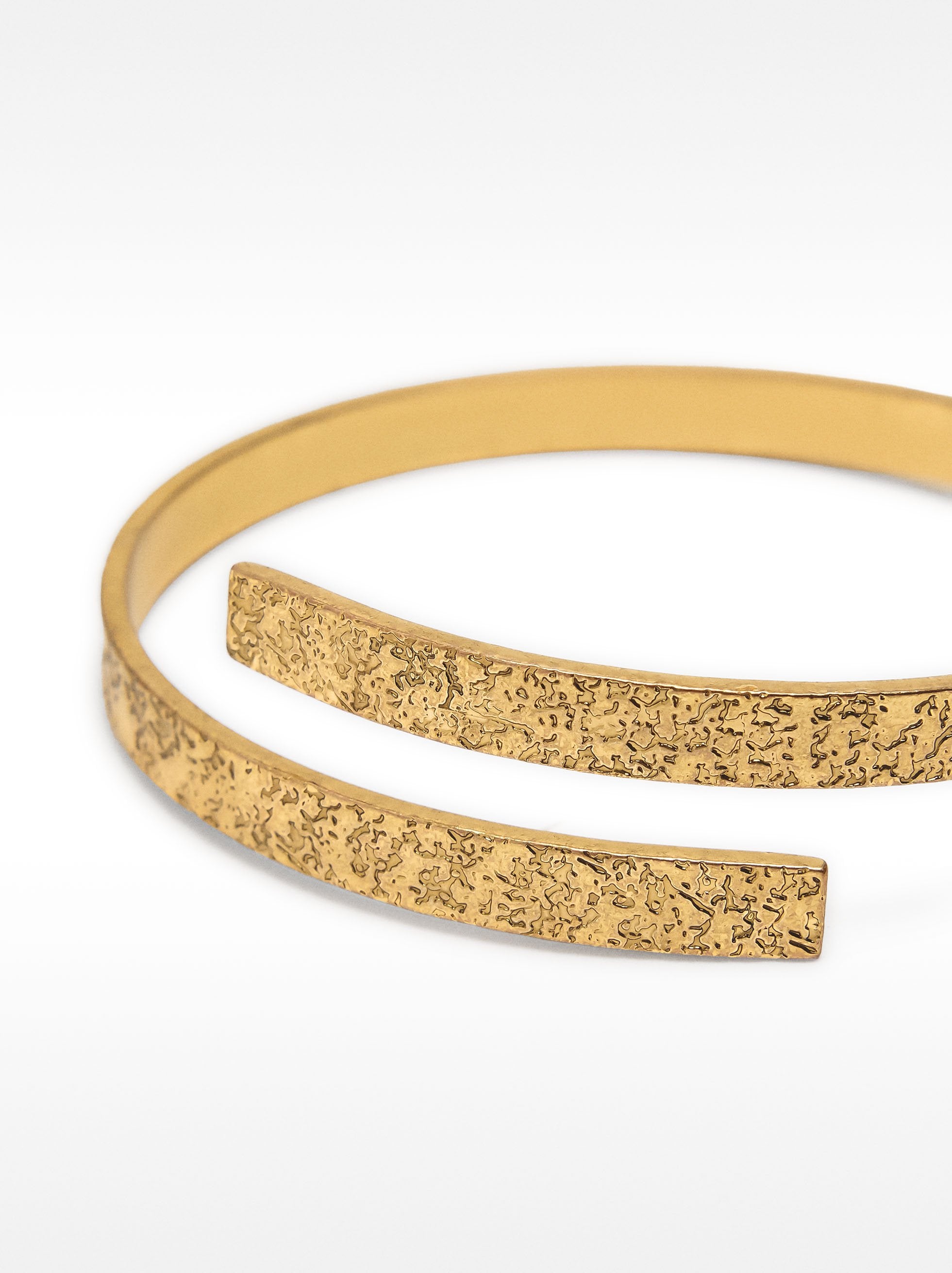 Pulsera Abierta Cruzada