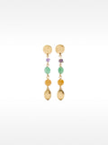 Pendientes Largos Con Piedras