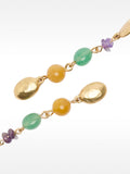 Pendientes Largos Con Piedras