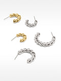 Set De Aros Trenzados