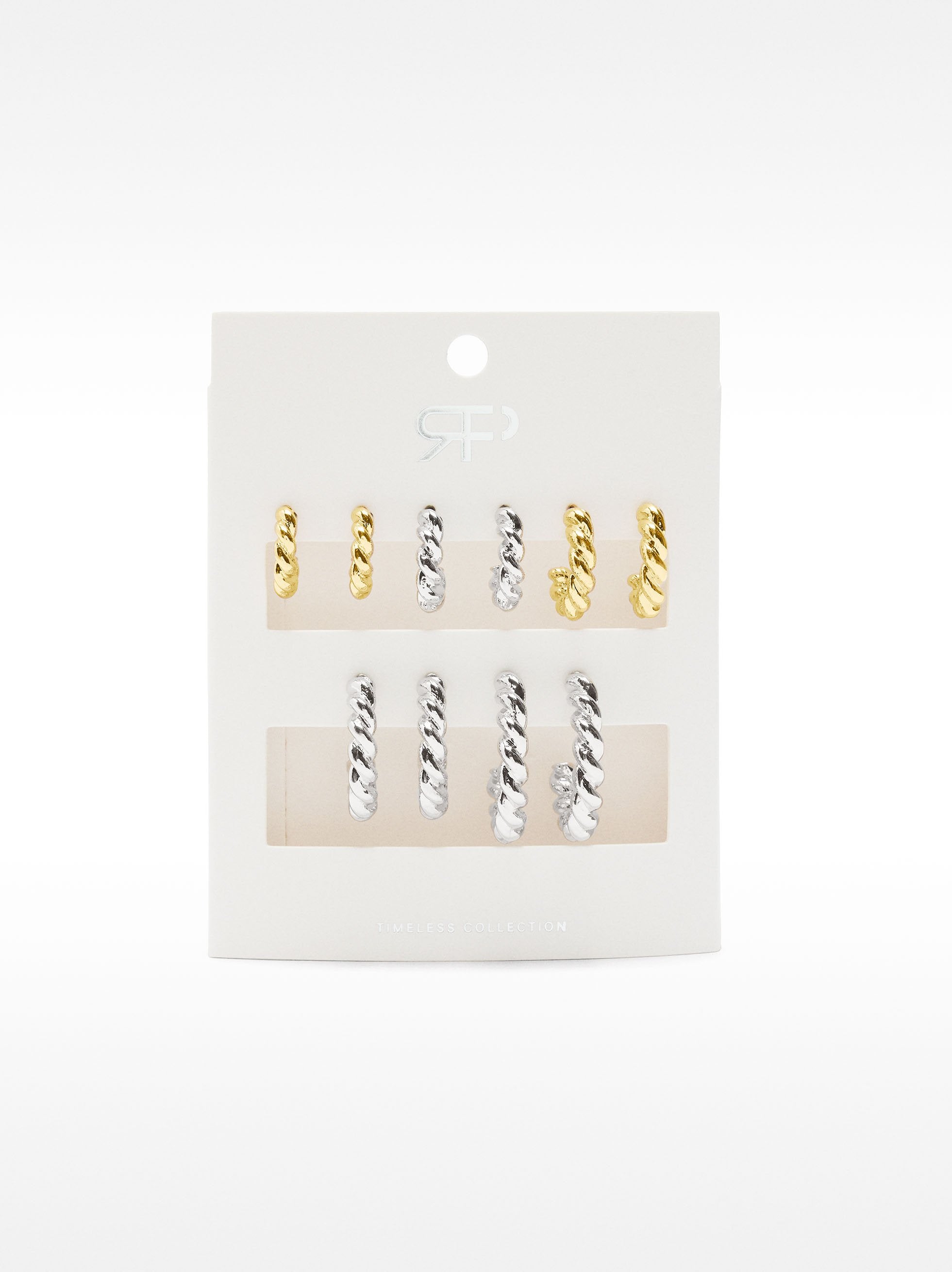 Set De Aros Trenzados