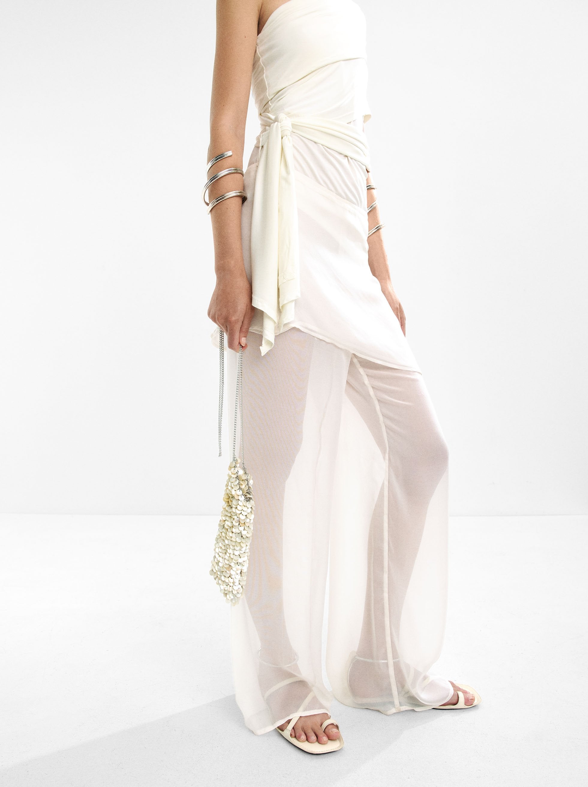 Pantalón De Seda