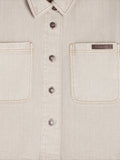 Camisa Denim Con Bolsillos