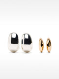 Set De Collar Bicolor Con Pendientes