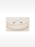 Set De Collares Y Pendientes Bicolor