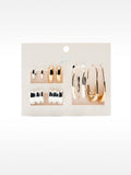 Set De Pendientes Bicolor