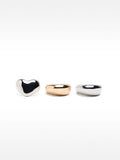 Set De Anillos Bicolor