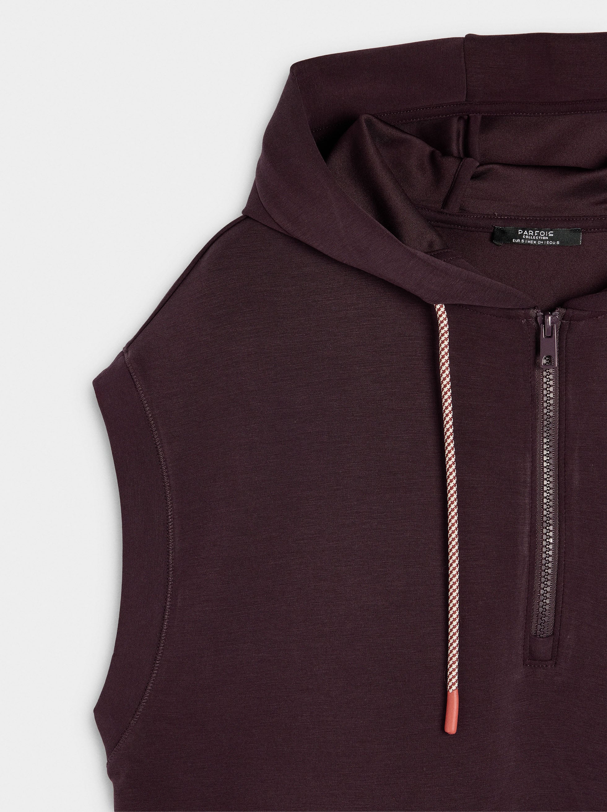 Sudadera Sin Mangas Tacto Suave