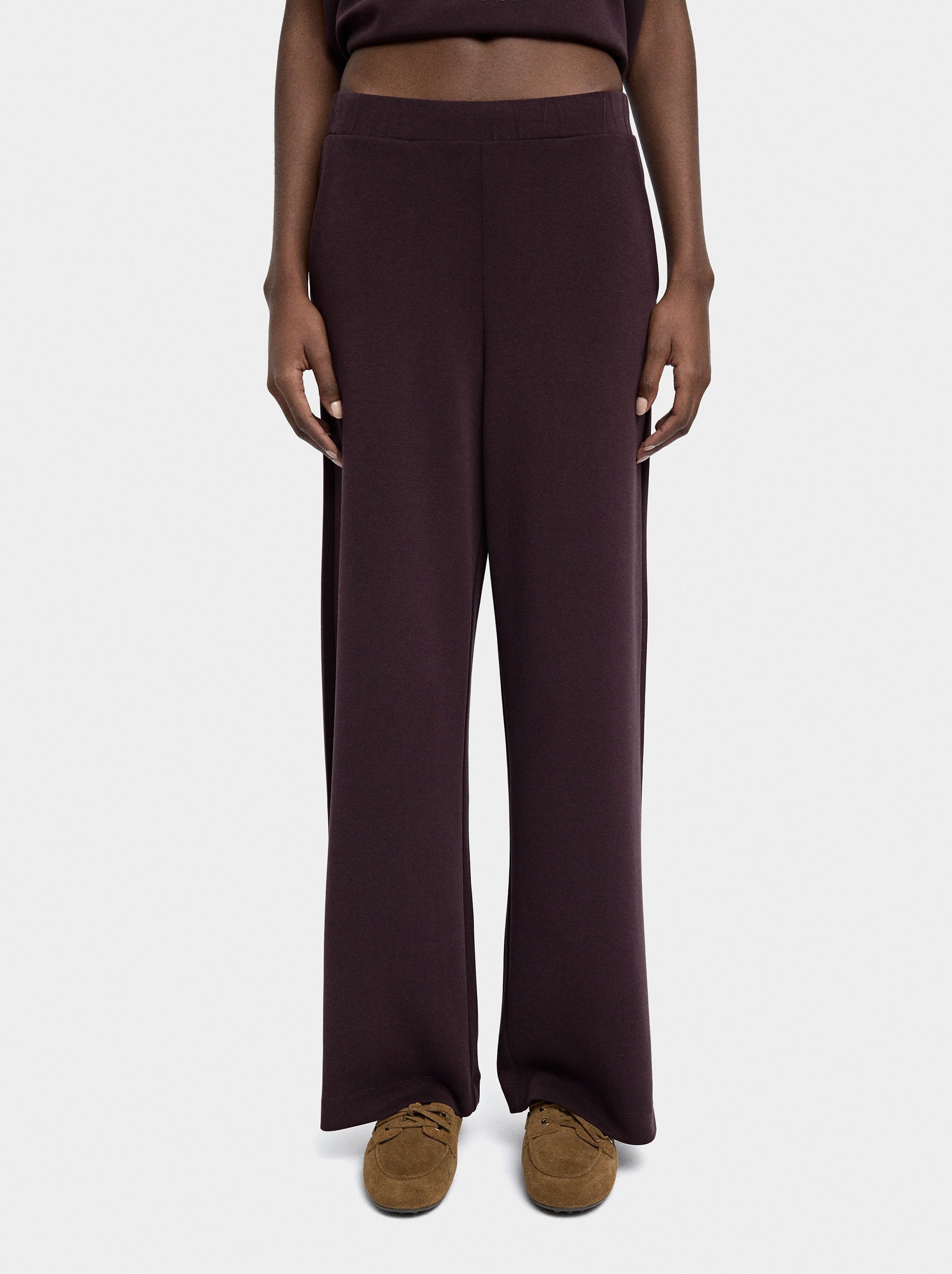 Pantalón Con Cintura Elástica Tacto Suave