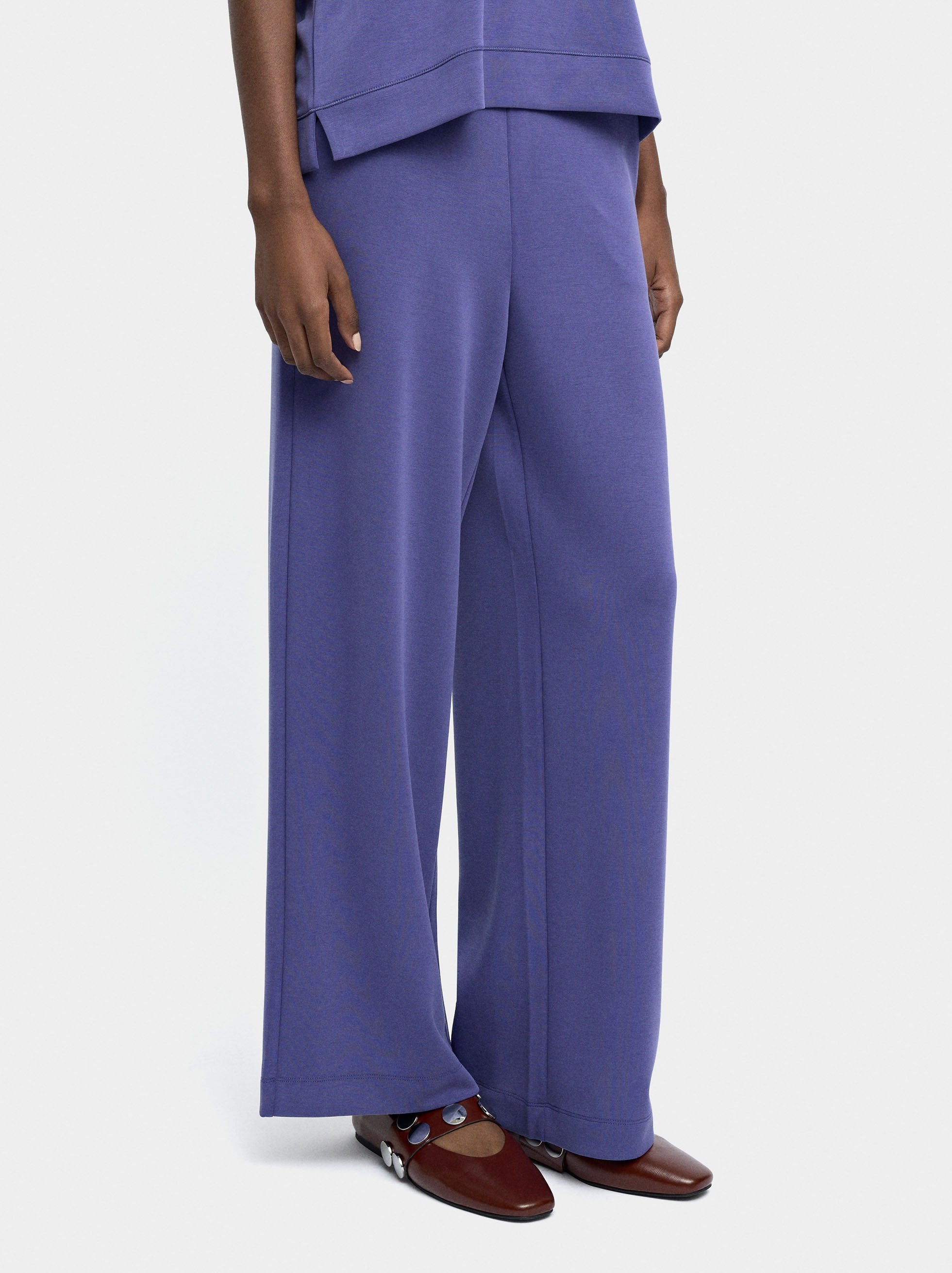 Pantalón Con Cintura Elástica Tacto Suave