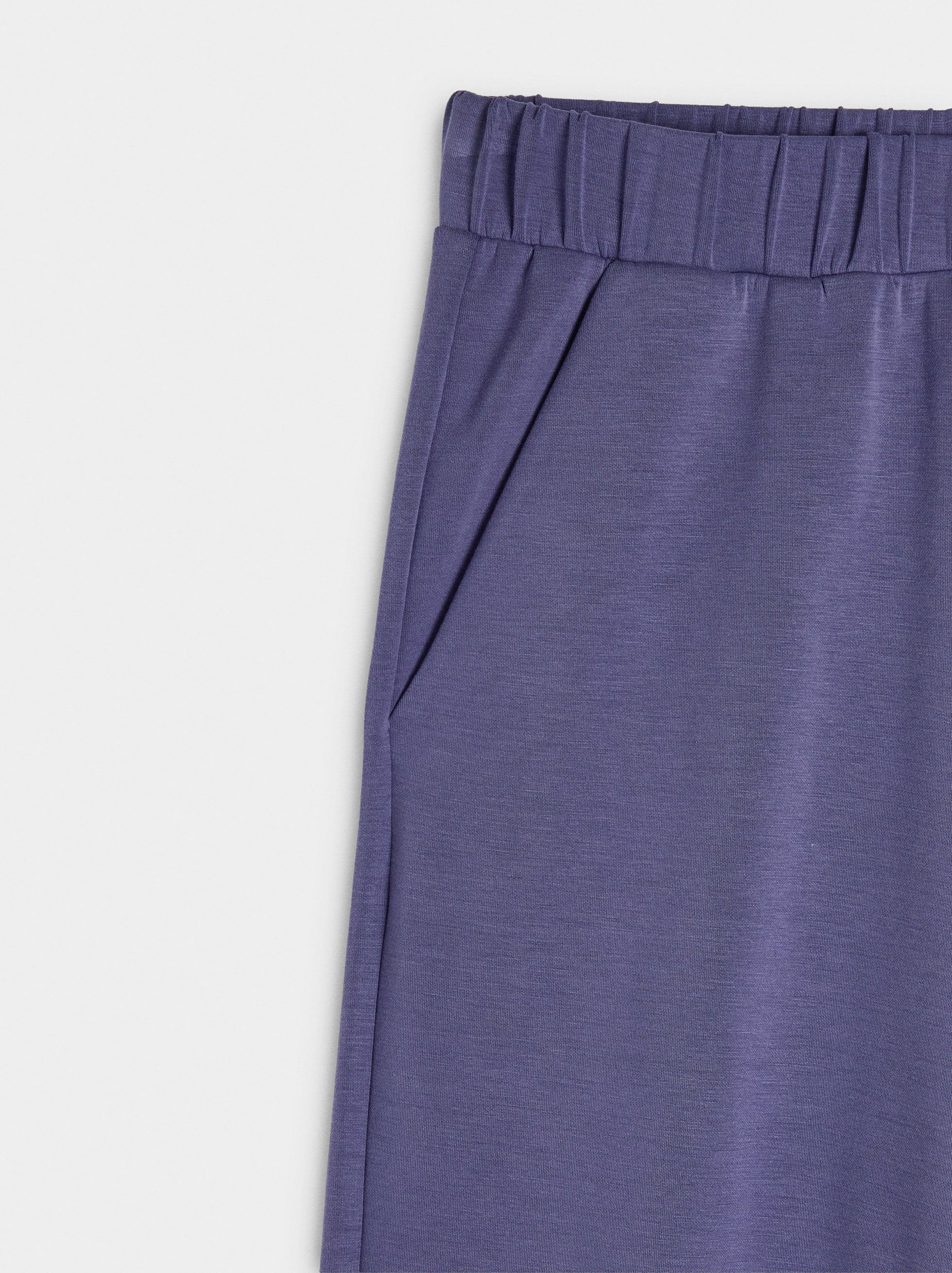 Pantalón Con Cintura Elástica Tacto Suave
