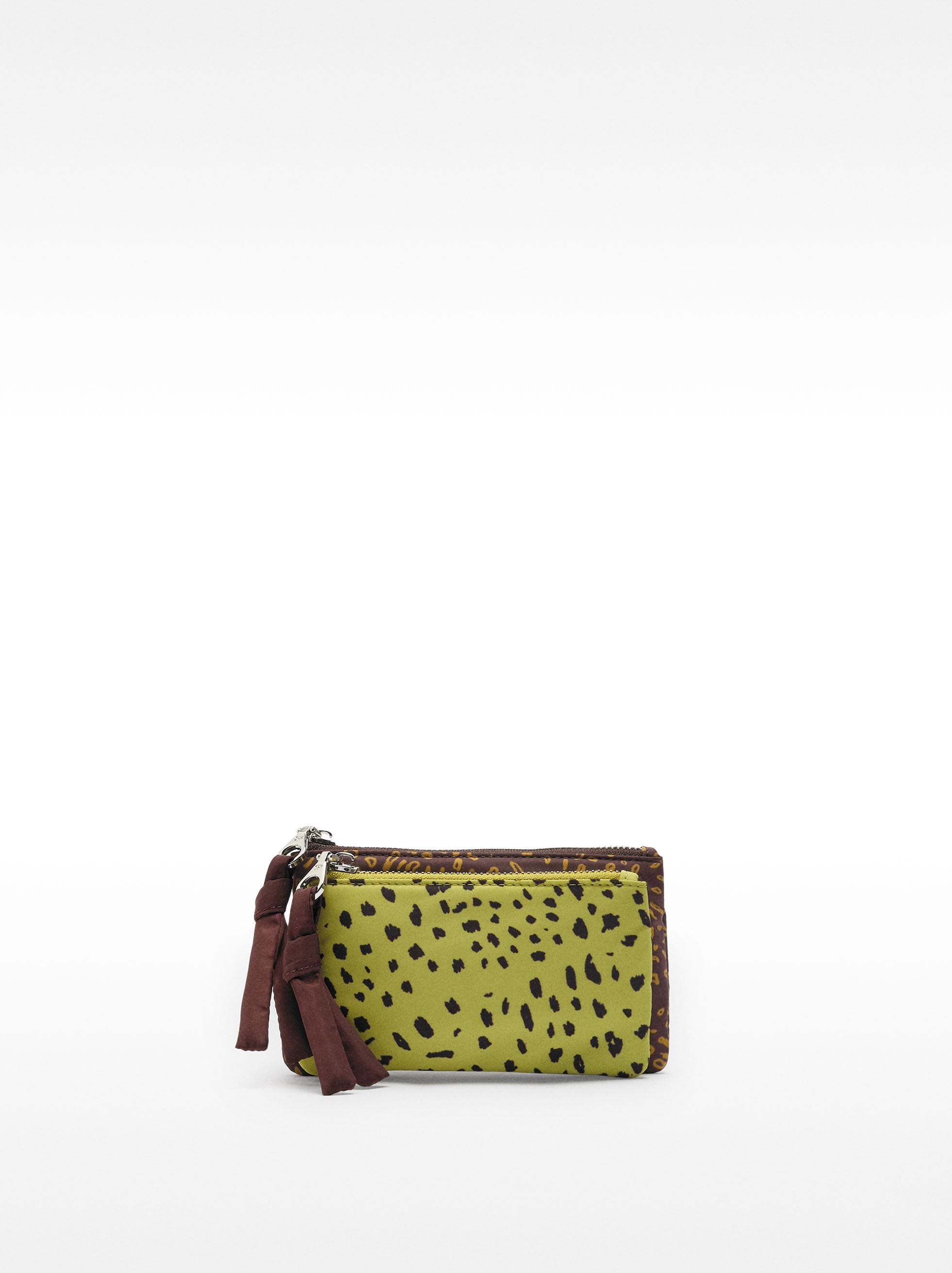 Bolsa Multiusos De Nylon Estampado Animal