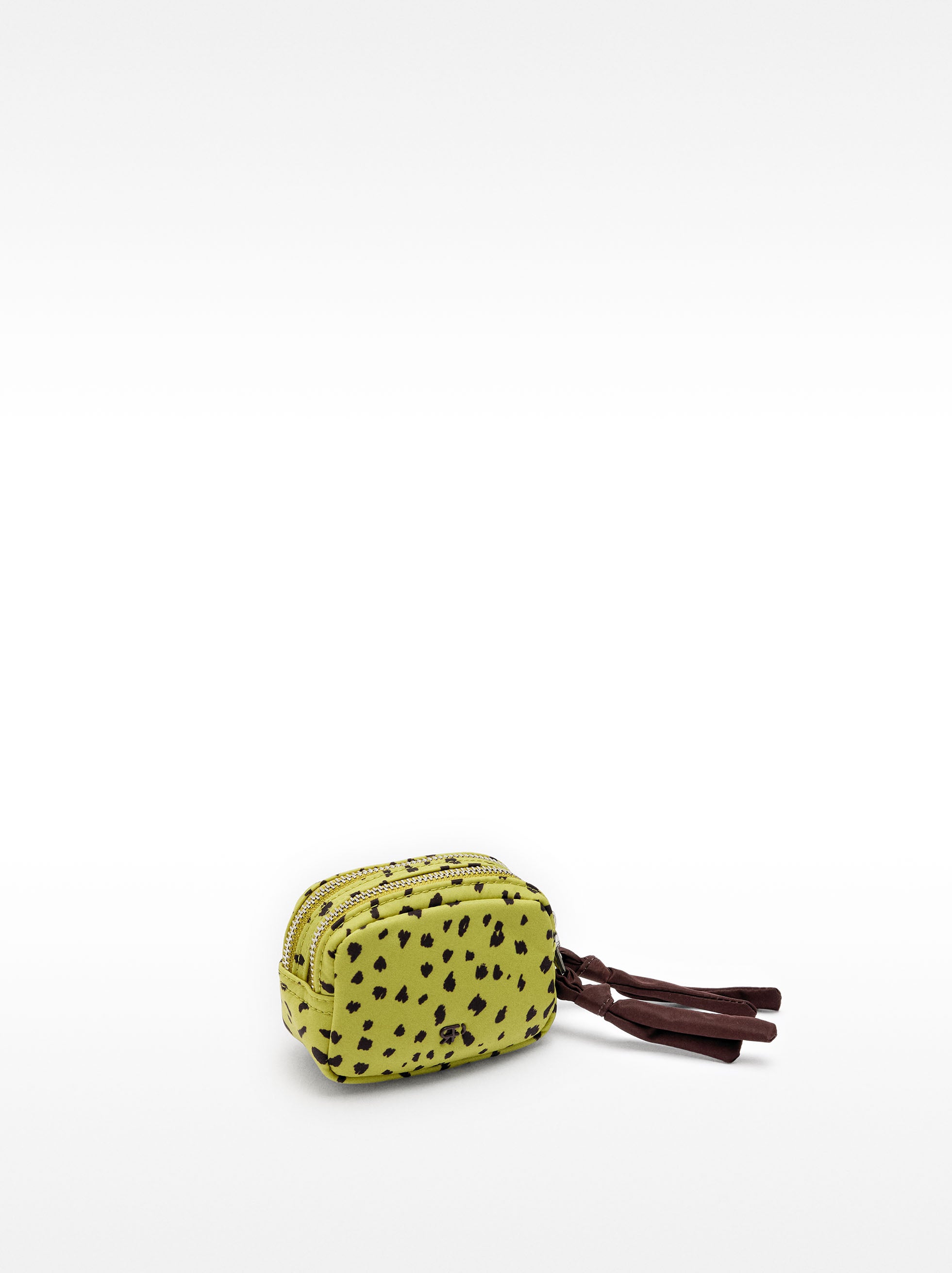 Monedero Estampado De Nylon