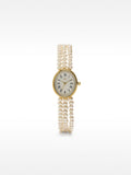 Reloj Con Pulsera De Perlas