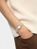 Reloj Con Pulsera De Perlas