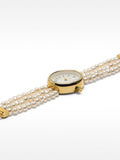Reloj Con Pulsera De Perlas