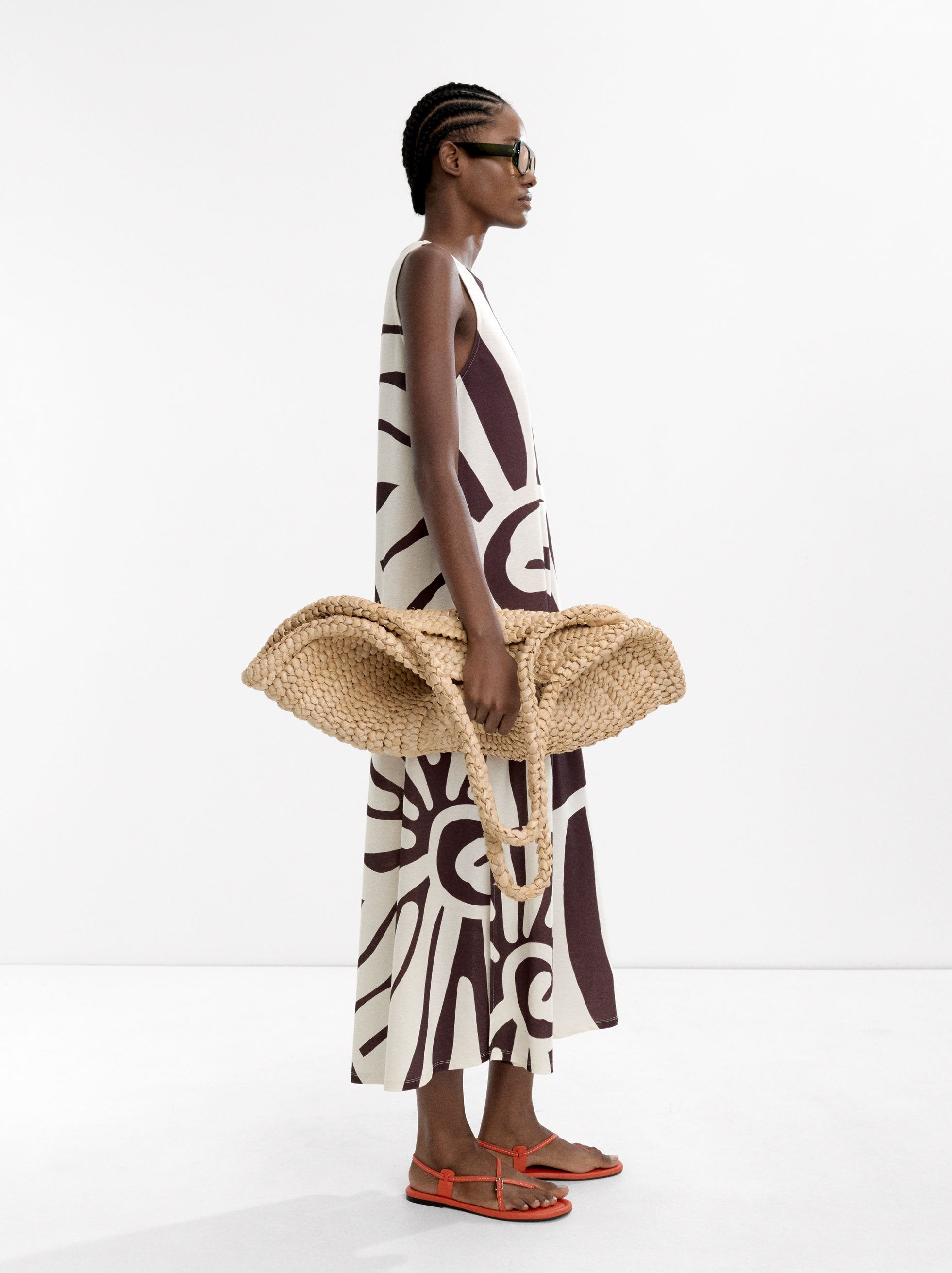 Vestido Largo Estampado