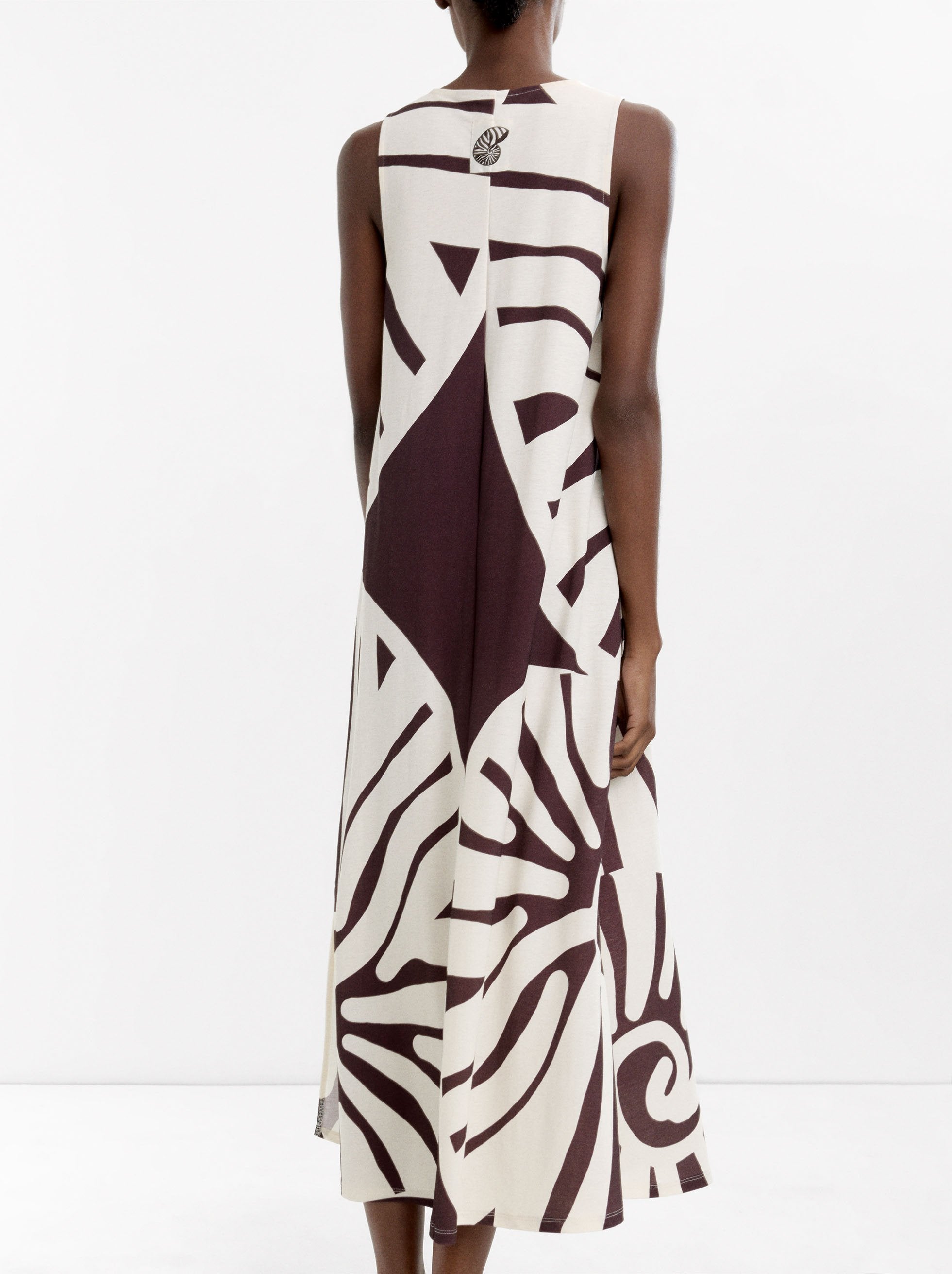 Vestido Largo Estampado