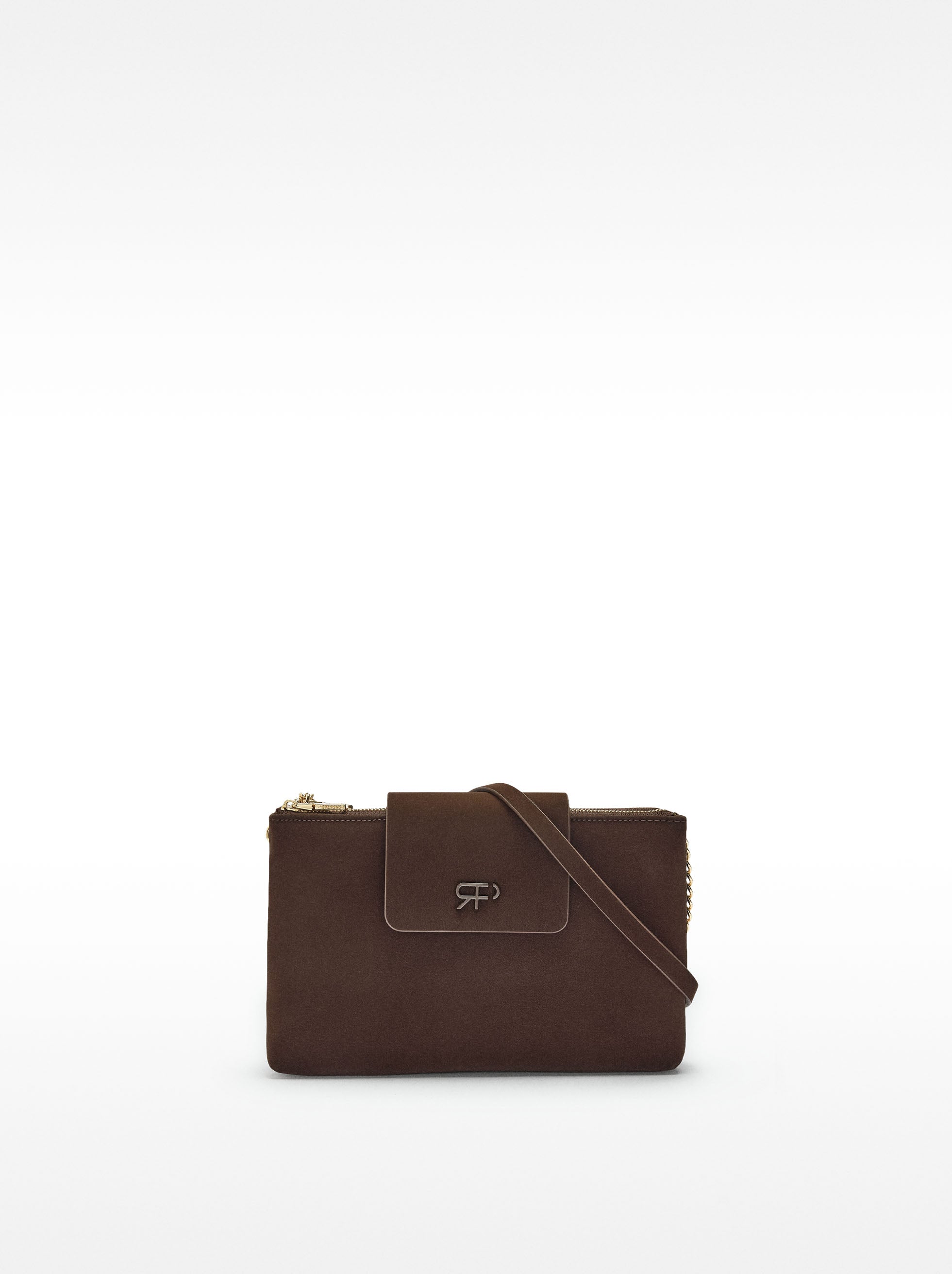Bolso Bandolera De Textura Suave