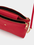 Bolso Bandolera Con Textura Suave