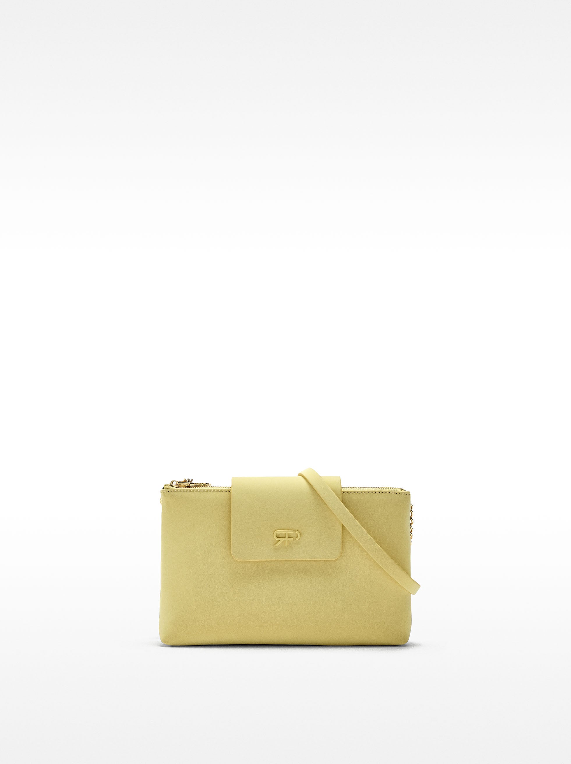 Bolso Bandolera De Textura Suave