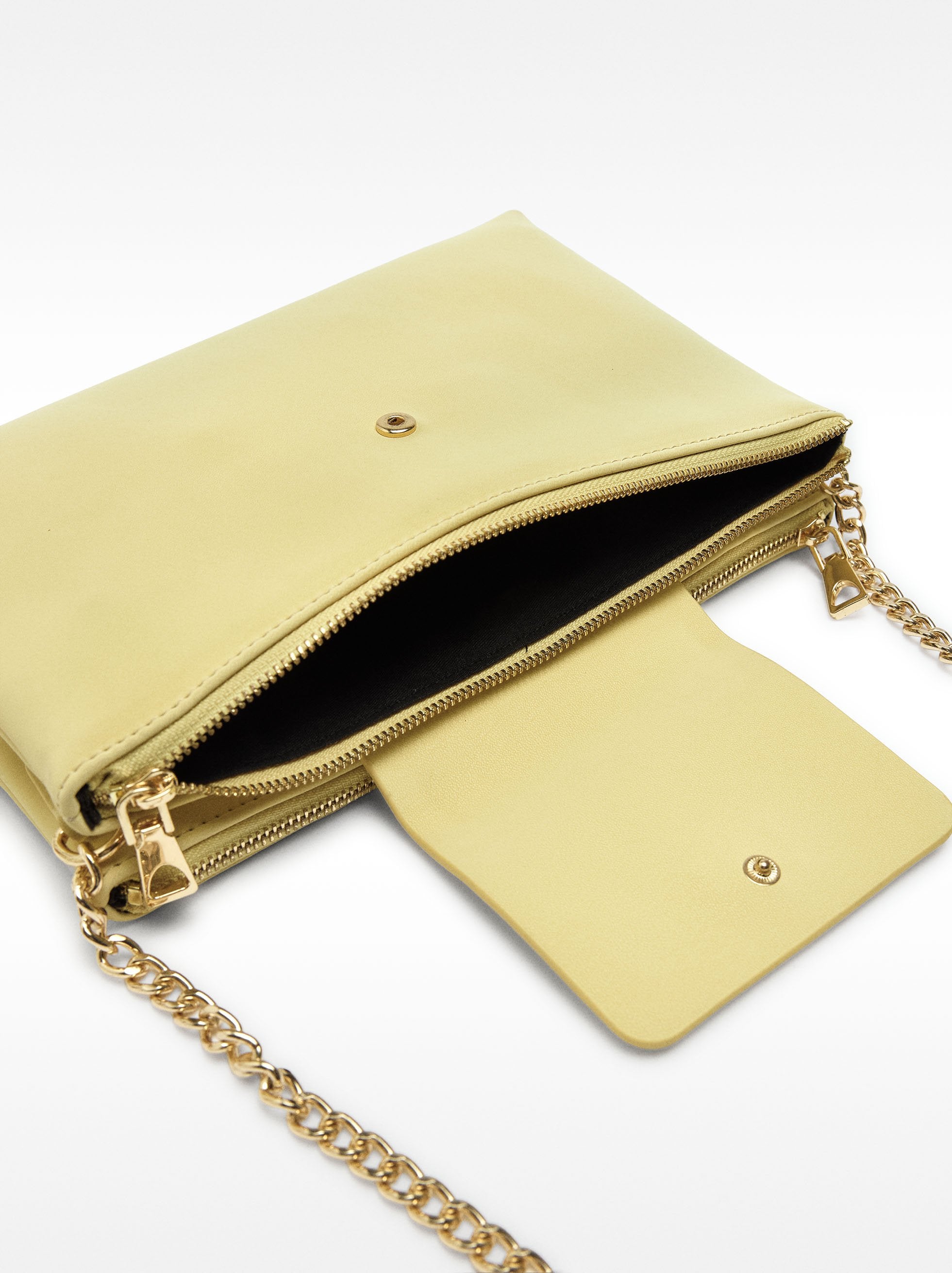 Bolso Bandolera De Textura Suave