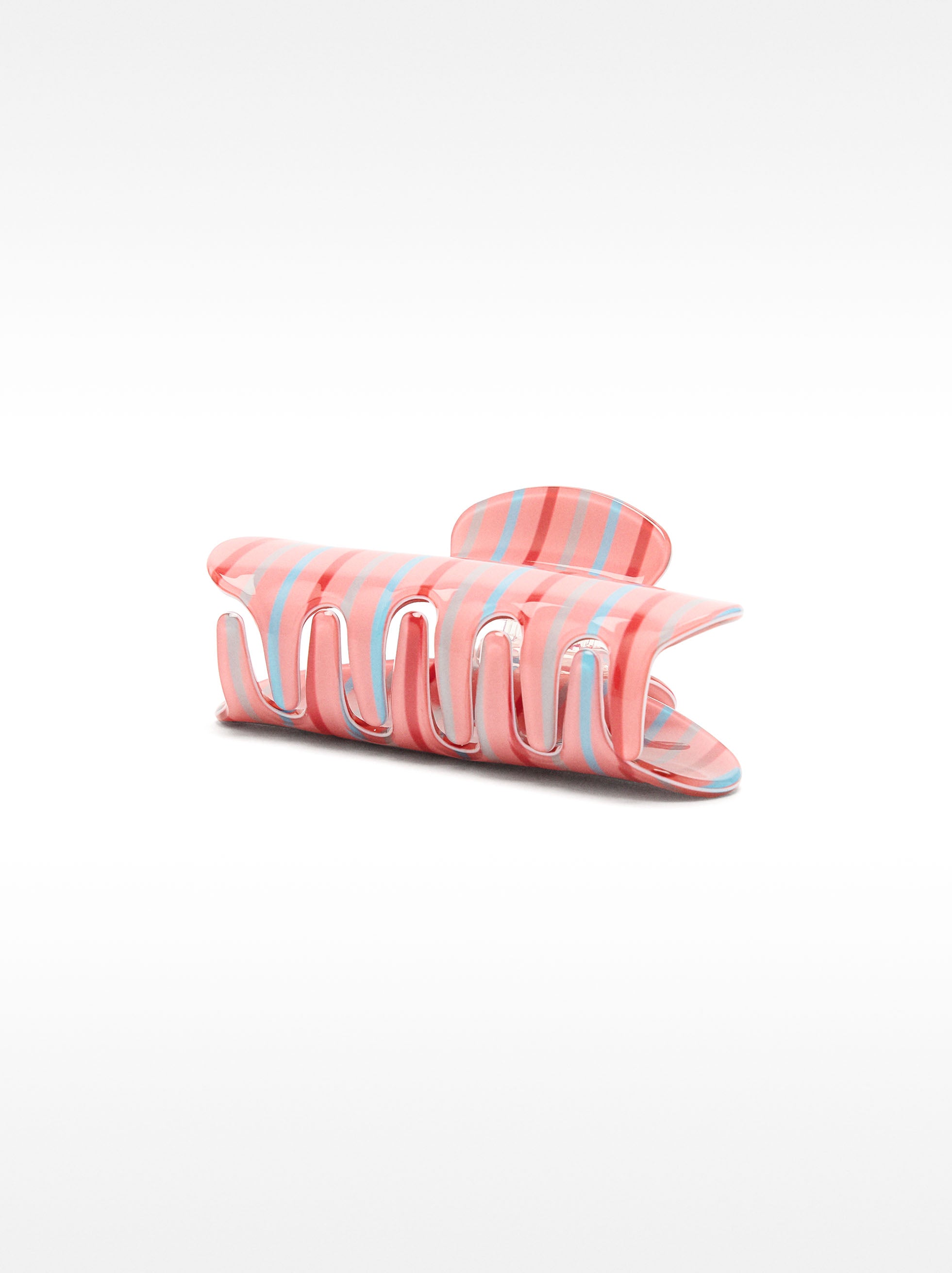 Pinza Para El Pelo Con Rayas