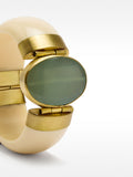 Pulsera Con Piedra Y Resina