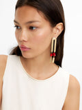 Pendientes Largos Maxi Con Piedras
