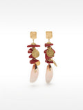 Pendientes Largos Maxi De Conchas