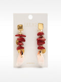 Pendientes Largos Maxi De Conchas