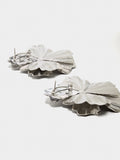 Pendientes Maxi De Flor Doble Esmaltados