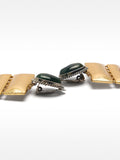 Pendientes Maxi Geométricos Con Piedras