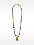 Set Collares De Abalorios De Piedra Y Cerámica