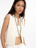Set Collares De Abalorios De Piedra Y Cerámica