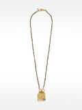 Collar Largo Étnico Con Piedras