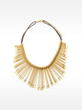 Collar Corto Maxi Con Barras