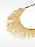 Collar Corto Maxi Con Barras