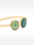Pulsera De Brass Con Piedras